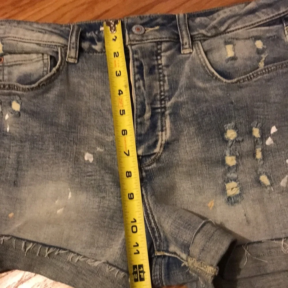 SALE NWT Anthropologie Pilcro Slim Denim Shorts size 29 - Picture 9 of 15